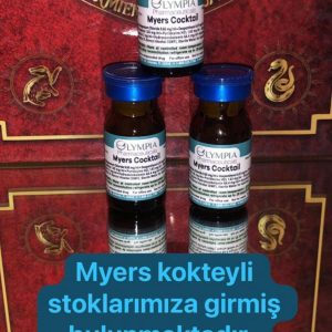 Myers Kokteyli IV Vitamin Desteği – Olympia Pharmaceuticals – Yorgunluk, Bağışıklık ve Enerji İçin