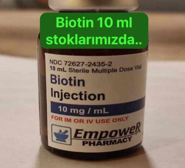 Biotin Injection 10 mg/mL – 10 mL